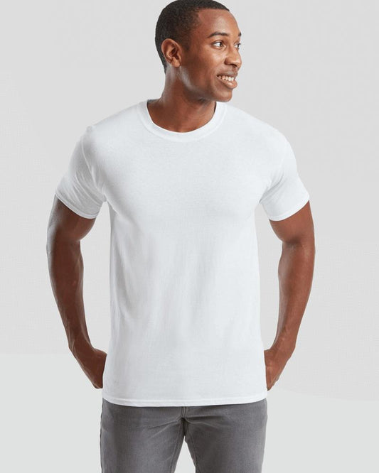 Fruit of the Loom HEAVY T - BLACK